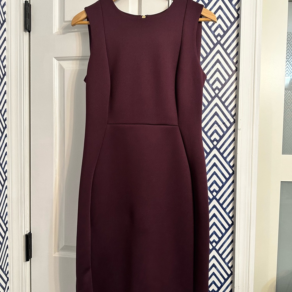 Calvin Klein Deep Purple Mini Dress